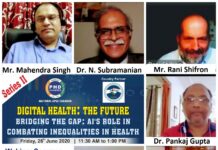 Sharing of Health Data of Public and Pvt Hospitals critical to development of Digital Health in India and it can go a long way in forecasting and managing Pandemics: Mahendra Singh Expert Member for Digital Health, WHO Global Digital Health, WHO Geneva webinar