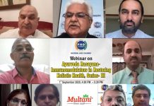 Webinar on Ayurveda Rasayana Immunomodulators in Restoring Holistic Health, Series-3 held on 1st September 2020 Photograph for AYUSH Webinar