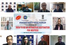 Webinar on India to be an attractive destination for Medtech held on 5th February 2021 International Harmonising of the standards and specifications