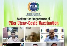 Webinar on ‘Tika Utsav’- Covid Vaccination on 13th April 2021