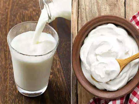 dudh or dahi